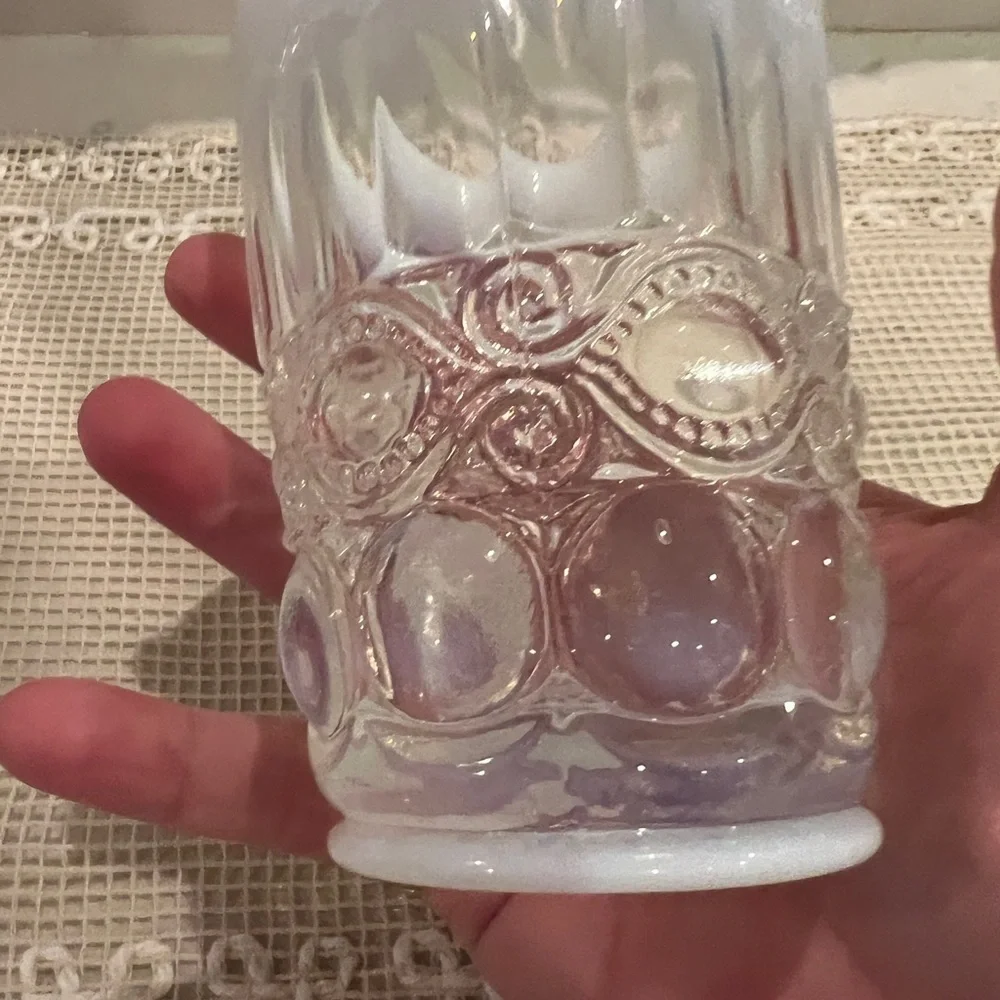 Mosser glass tumbler glass. In lovely Condition